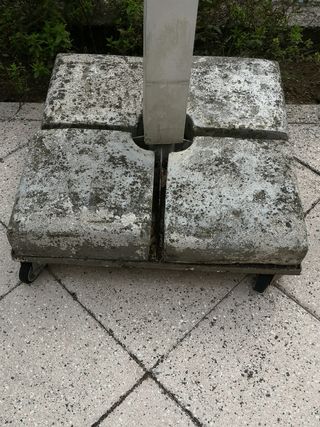 Ombrellone da giardino col. Ecru