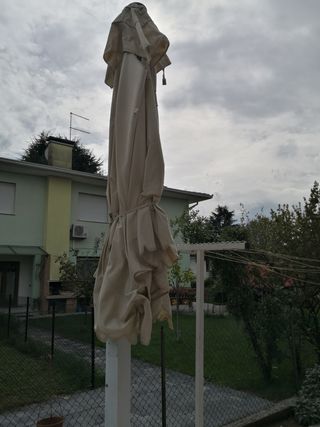 Ombrellone da giardino col. Ecru