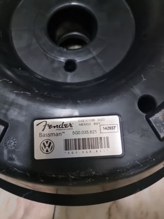Subwoofer Original VW Golf VII Fender Bassman