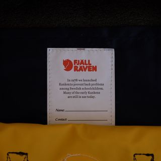 Fjallraven Kanken Tanken 20L Amarillo/Azul
