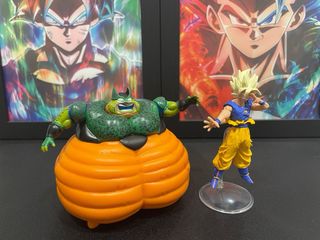 Figuras Dragon Ball Z Cell y Goku