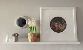 Balda Blanca Ikea Mosslanda (115 cm)
