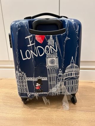 Maleta cabina infantil American Tourister azul