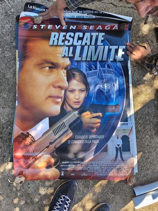 Póster Película Rescate al Límite Steven Seagal