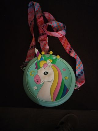Bolsito infantil de unicornio