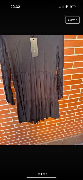 Vestido negro AMISU talla única