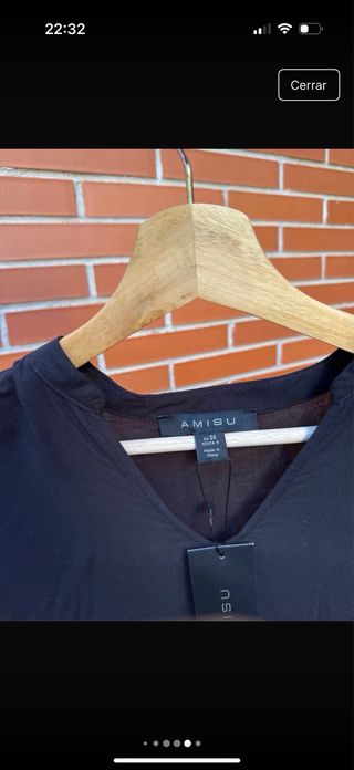 Vestido negro AMISU talla única