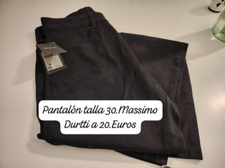 Pantalón Formal Mujer Talla 36 Negro