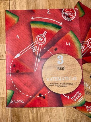 Libros de Matemáticas 3º eso