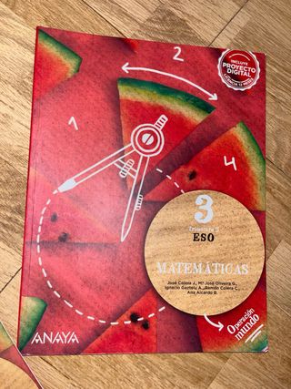 Libros de Matemáticas 3º eso