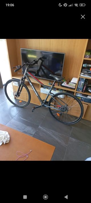 Bicicleta Btwin Gris