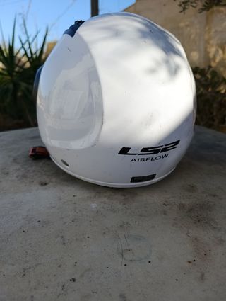 Casco de moto LS2 blanco
