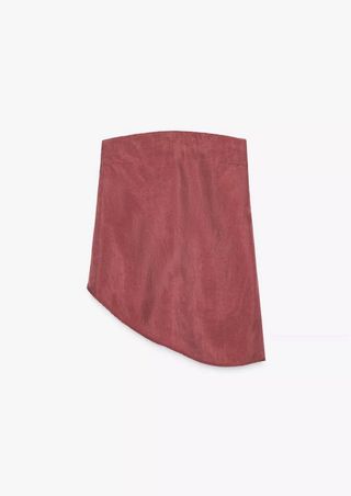 Top bandeau asimétrico Zara