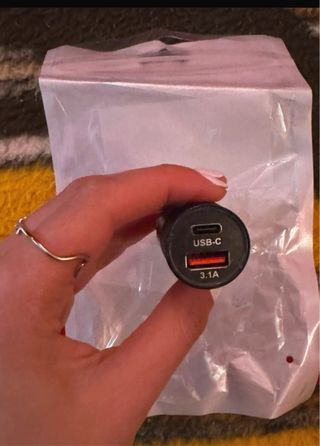 Carregador USB C 3.1A para Carro