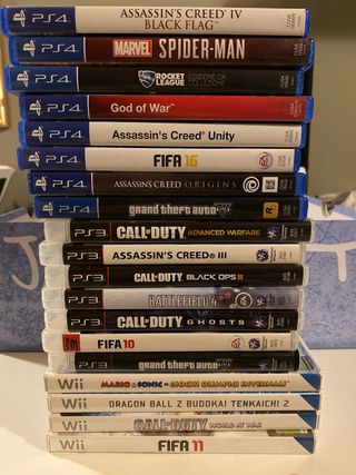 Lotto Giochi PS3, PS4, Wii