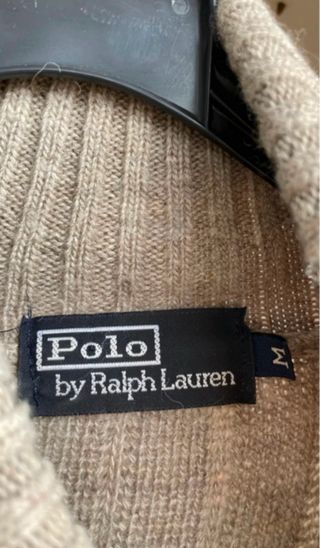 Jersey Polo Ralph Lauren Marron claro UNISEX