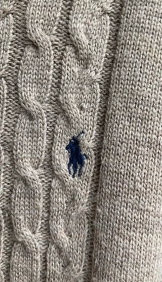 Jersey Polo Ralph Lauren Marron claro UNISEX