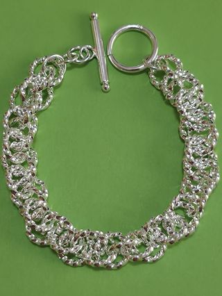 Pulsera de Plata 925 de 18/20 cm - Aritos
