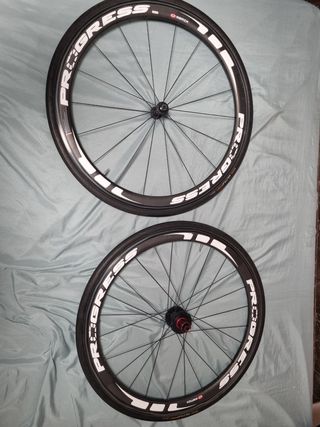 Ruedas de perfil bici carretera Progress