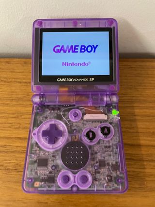 Game Boy Advance SP Gengar Morado
