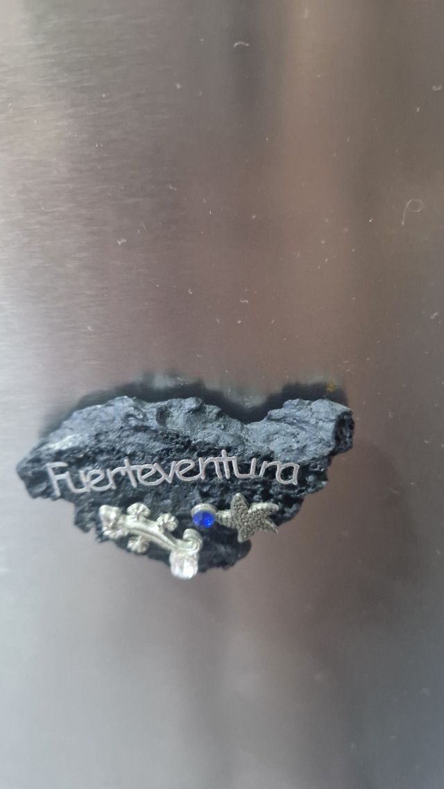 Imán Fuerteventura con detalles marinos