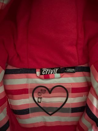Conjunto Nieve Niña Chaqueta y Pantalón