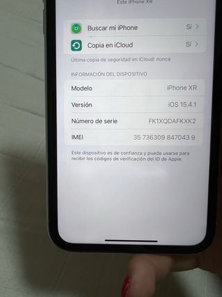iPhone XR Apple Plata
