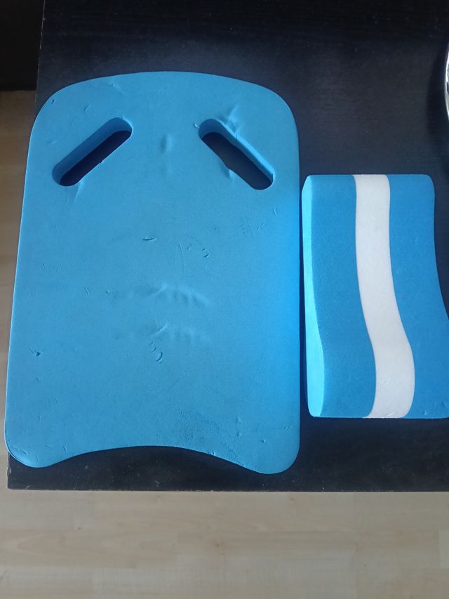 Tabla y pullboy natación azul