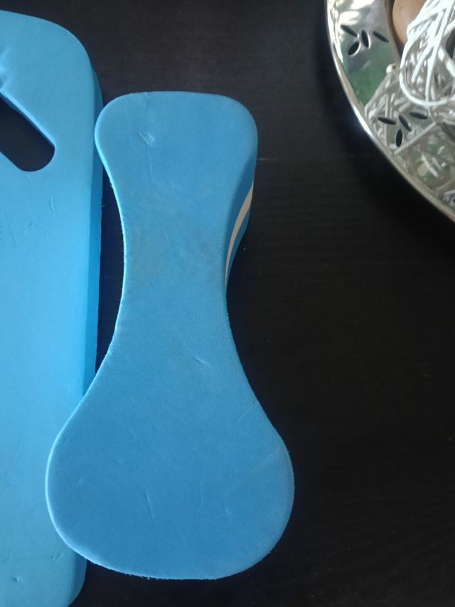 Tabla y pullboy natación azul