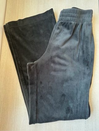 Chándal terciopelo negro