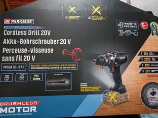 Taladro Parkside Performance 20V - Sin Batería