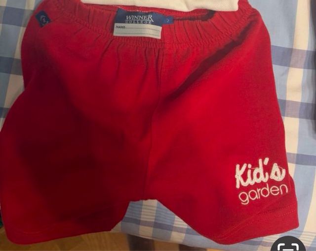 Pantalón corto uniforme Kids Garden Talla 2