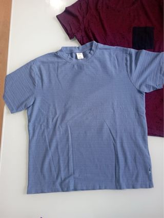 Lote 2 Camisetas y Pantalón Corto Vaquero Talla M-