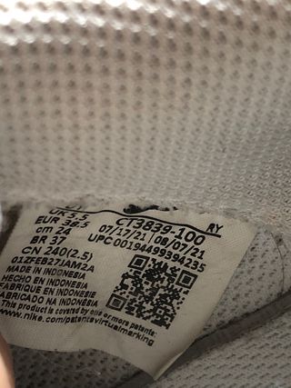 Nike Air Force 1 Blancas