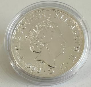 Moneda Britannia 1oz 2023 Plata  edición INVIERNO