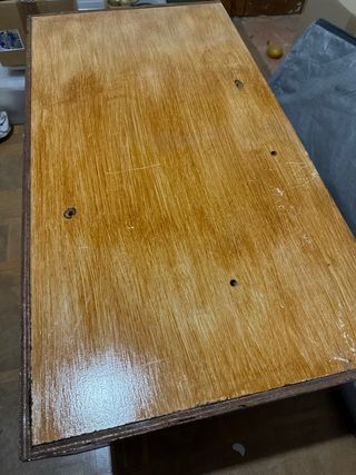 Cajonera de madera marrón