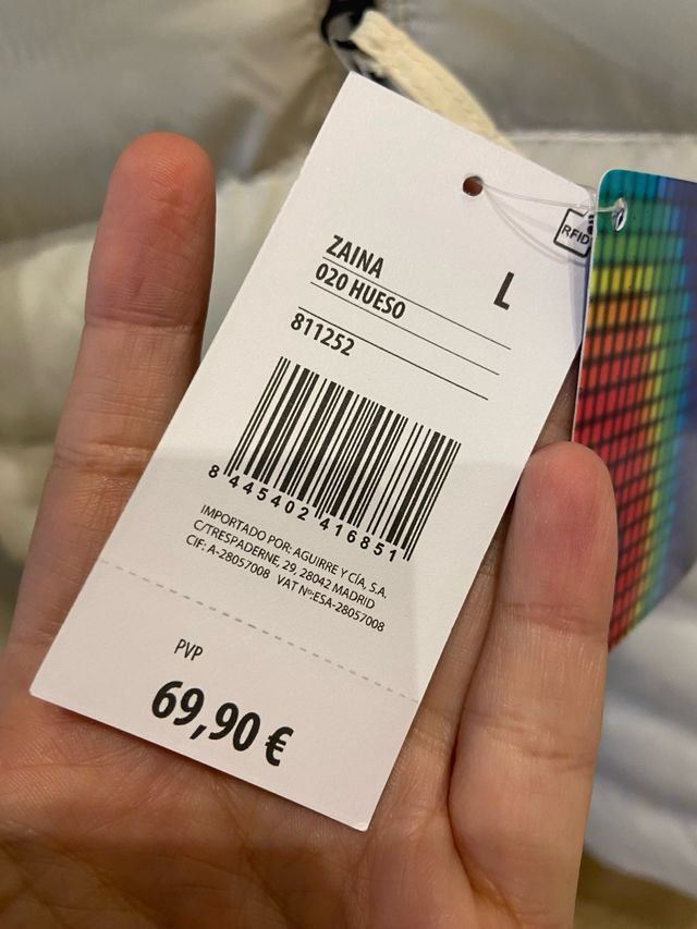 Abrigo acolchado John Smith talla L