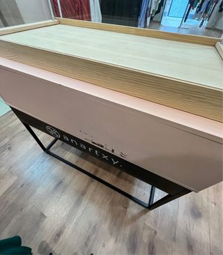 Mueble Joyería Cristal y Madera