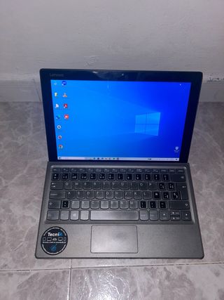 Portátil Convertible Táctil Lenovo Gris/Negro