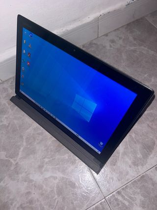 Portátil Convertible Táctil Lenovo Gris/Negro