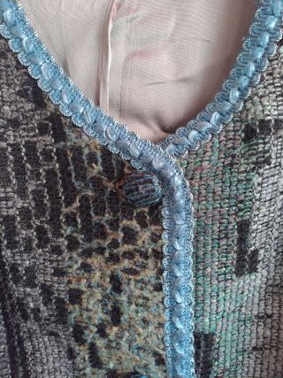 Giacca cappottino vintage trapunt. lana vintage m