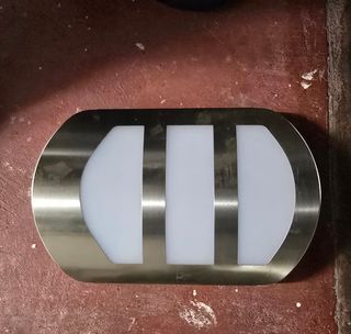 Applique da esterno in metallo e plastica