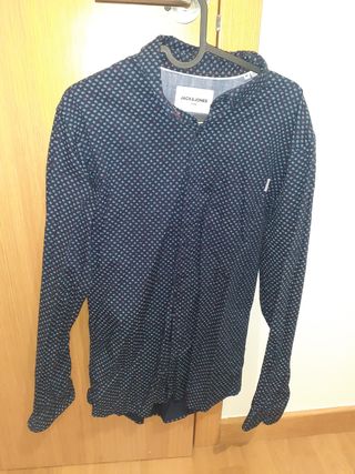Camisa Jack & Jones Azul Talla M