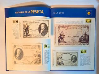Libro Historia de la Peseta 1869-2001
