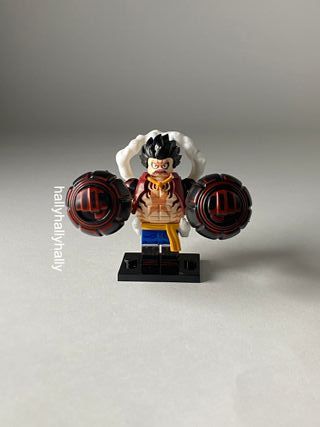 Luffy Gear 4 - Figurine Type Lego One Piece 3