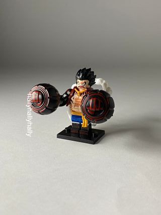 Luffy Gear 4 - Figurine Type Lego One Piece 3