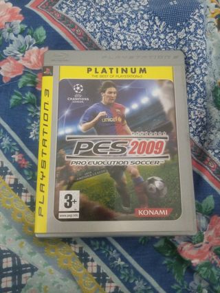 PES 2009 PS3 Platinum Konami