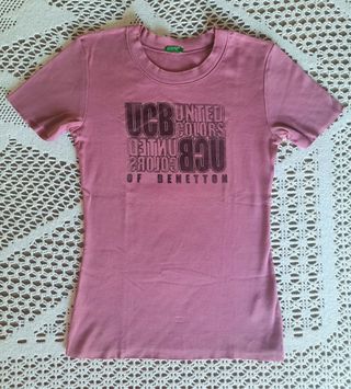 Camiseta manga corta Benetton 
