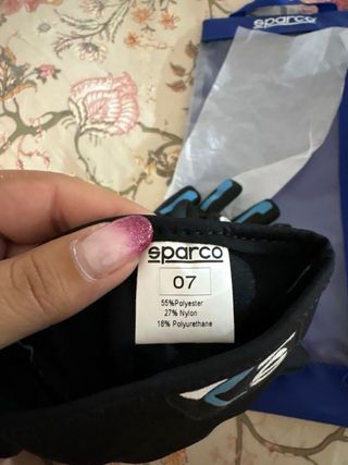 Guantes Sparco Azules y Negros
nuevos a estrenar 