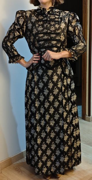 Traje de Baturra, de Gala Artesano Negro